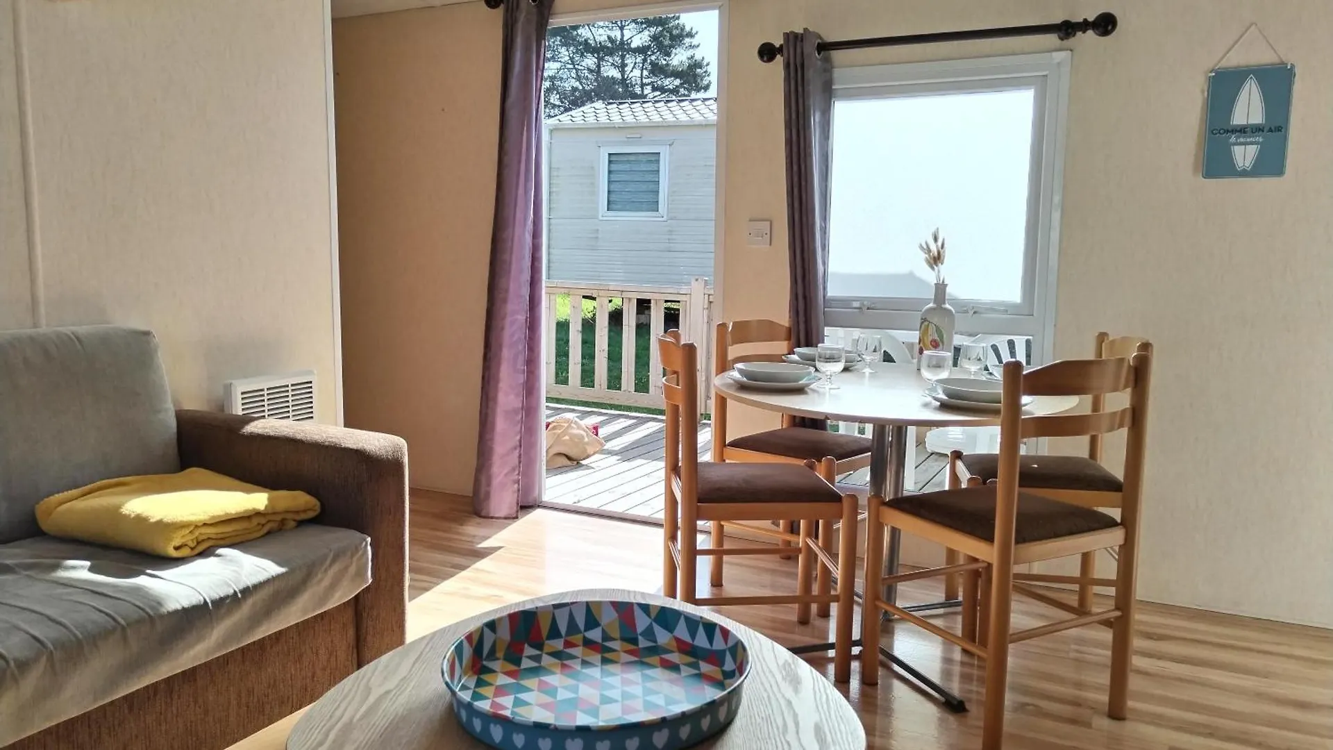 Кемпинг Mobil Home 6 Personnes Au Camping Paradis Du Quinquis Клоар-Карноэ